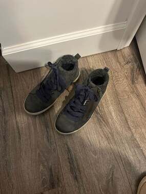 ECCO Women's Soft 7 Tred GORE-TEX High-top Sneakers in Charcoal Grey